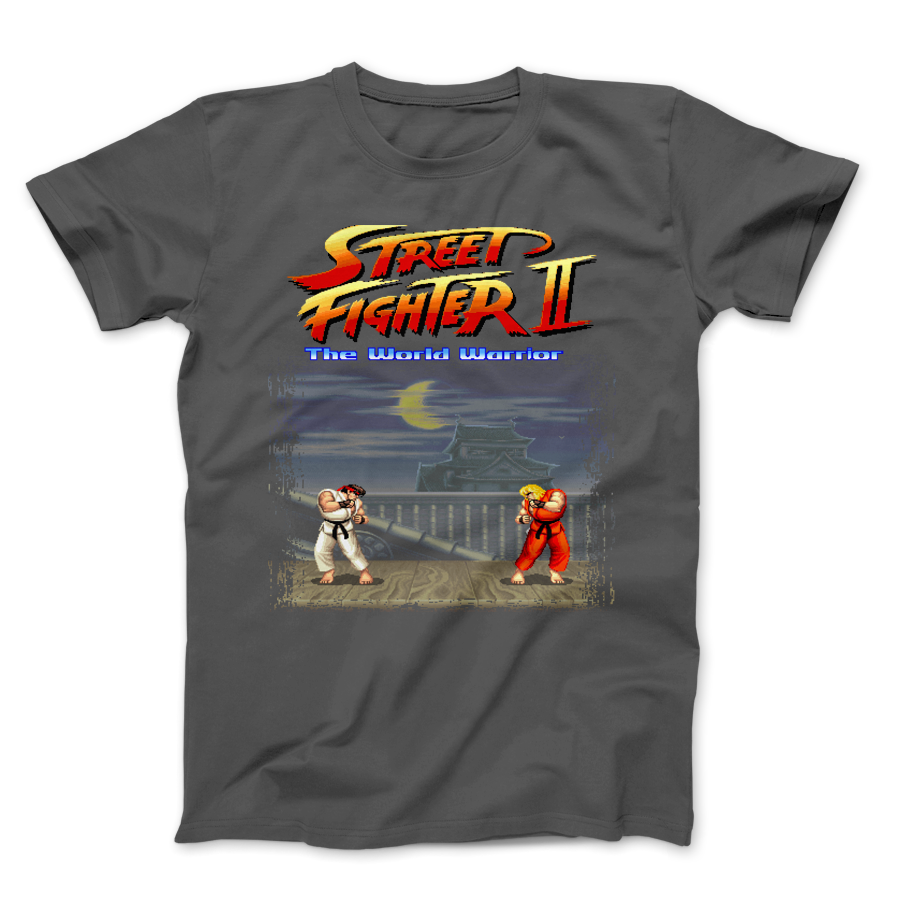 Street Fighter World Warrior Adult S/S T-Shirt