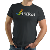Amiga - Video Game Pixel T-Shirts & Retro Gaming Tees! - Amiga, PC, 1985, 80s, 1980s, 32-Bit, 16-Bit, Commodore, AmigaOS, Mouse, Keyboard, Men, Women, Kids, Clothes, Tees