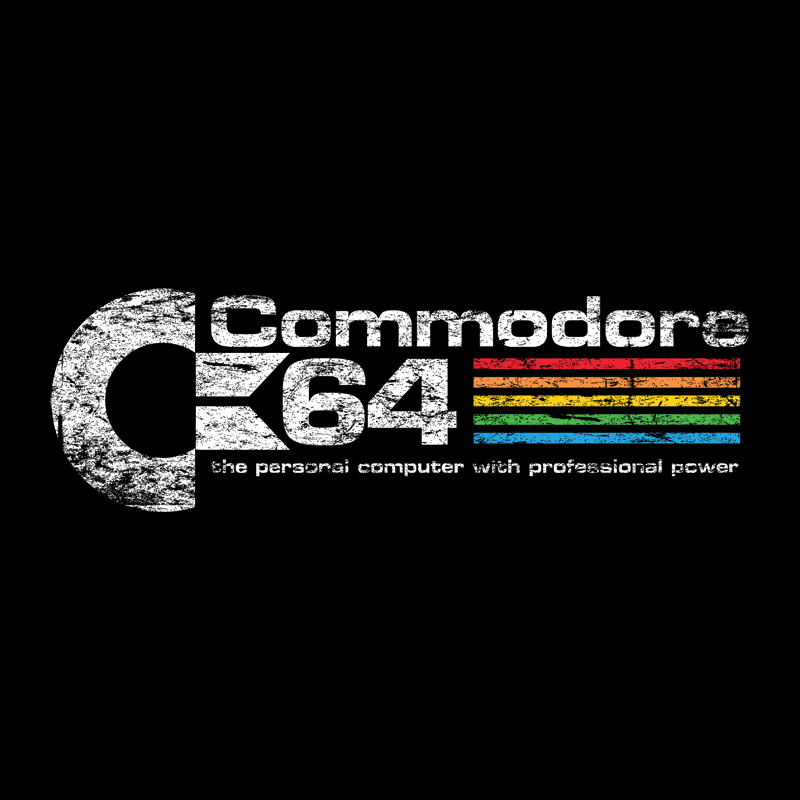 Commodore T Shirt 64 Retro Computer For Men Women Kids