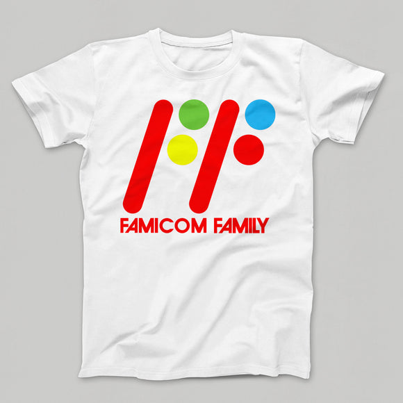 Famicom Family Multi Text White