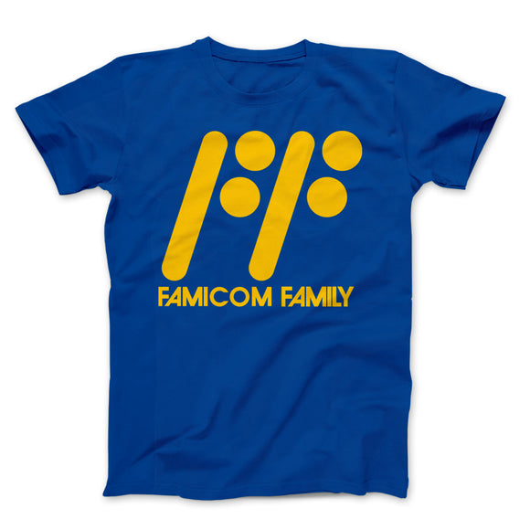 Famicom Family Yellow Text on Colors