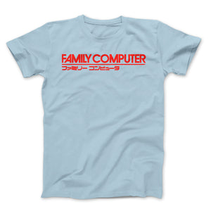 Famicom Computer Red Text On Colors