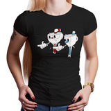 Pulp Head - Video Game Pixel T-Shirts & Retro Gaming Tees! Video Game Pixel T-Shirts & Retro Gaming Tees! Shop Our Large Collection!  Types: Men's T-Shirts, Women's Tees, Kid's Tees, Hoodies, Pulp Fiction, Movie, 90s, Jules, Vincent Vega, Movie, Film, Mashup Cuphead, Xbox, Mugman, Shooter, Xbox, The Devil, Gamer, Cartoon, 1930s, Say What Again, Indie, Classic, Gamer, Run and Gun, Women, Men, Kids
