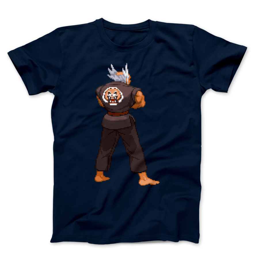 Heihachi Mishima Pixel - PixelRetro Video Game T-shirt- Tekken