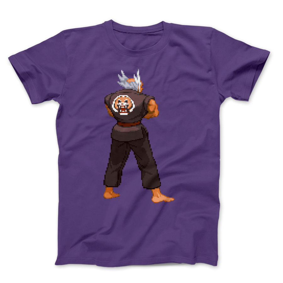 Heihachi Mishima Pixel - PixelRetro Video Game T-shirt- Tekken
