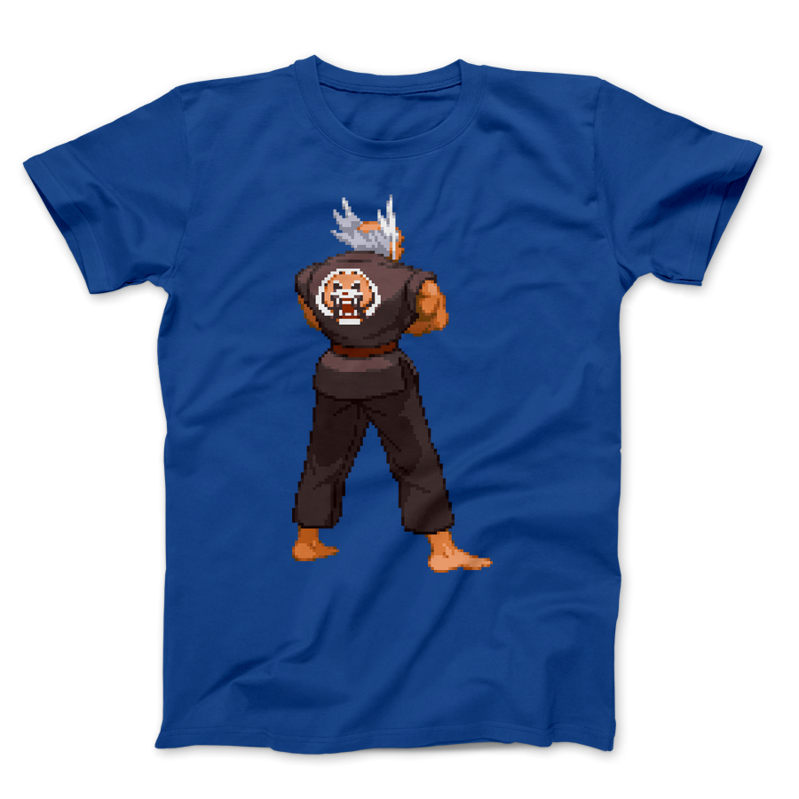 Heihachi Mishima Pixel - PixelRetro Video Game T-shirt- Tekken