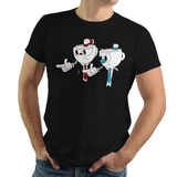 Pulp Fiction - Video Game Pixel T-Shirts & Retro Gaming Tees! Video Game Pixel T-Shirts & Retro Gaming Tees! Shop Our Large Collection!  Types: Men's T-Shirts, Women's Tees, Kid's Tees, Hoodies, Pulp Fiction, Movie, 90s, Jules, Vincent Vega, Movie, Film, Mashup Cuphead, Xbox, Mugman, Shooter, Xbox, The Devil, Gamer, Cartoon, 1930s, Say What Again, Indie, Classic, Gamer, Run and Gun, Women, Men, Kids