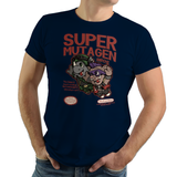 Super Mutagen Bros - Retro and Pixel Video Game T-shirts - Nintendo, NES, Super Mario, Mario 3, Box Art, SMW, Super Mario World, Bowser, Gamer, Mario Bros, Mash Up, Ninja Turtles, Shredder, Rhinoceros, Warthog, TMNT, Bebop, Rocksteady, TMNT2, Turtles, Men, Women, Bad Guy