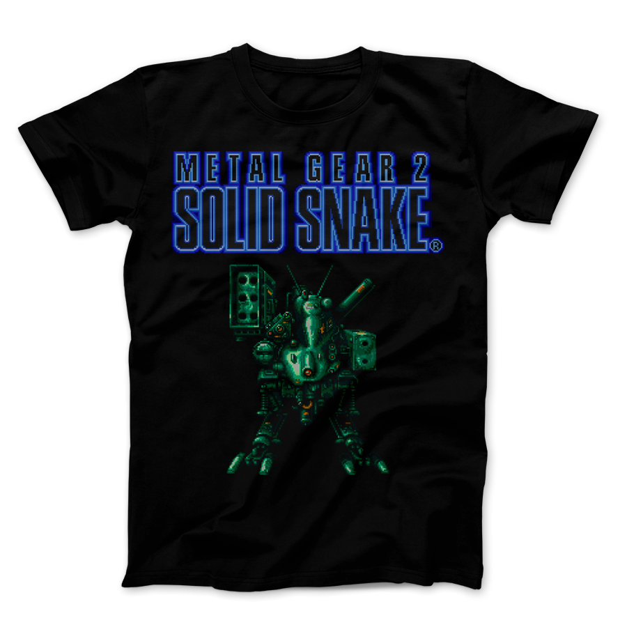 metal gear merchandise Metal Gear- PixelRetro Video Game T-shirts