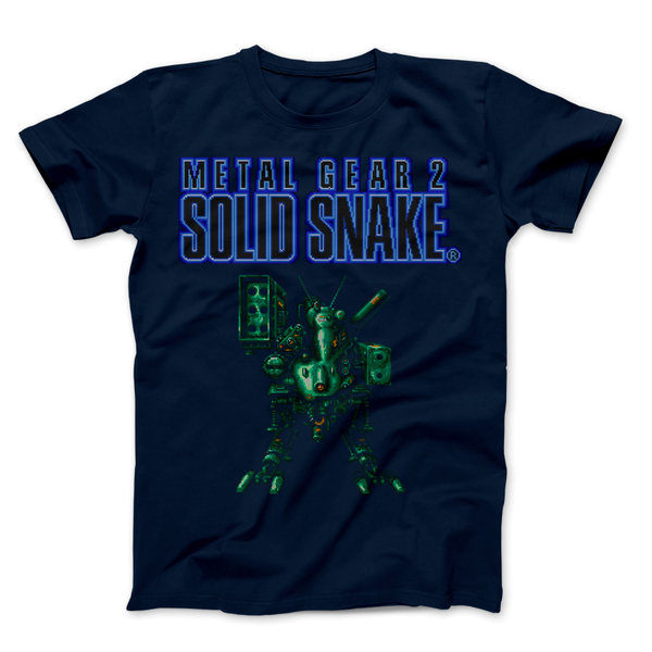 metal gear solid 2 t shirt Metal Gear- PixelRetro Video Game T-shirts