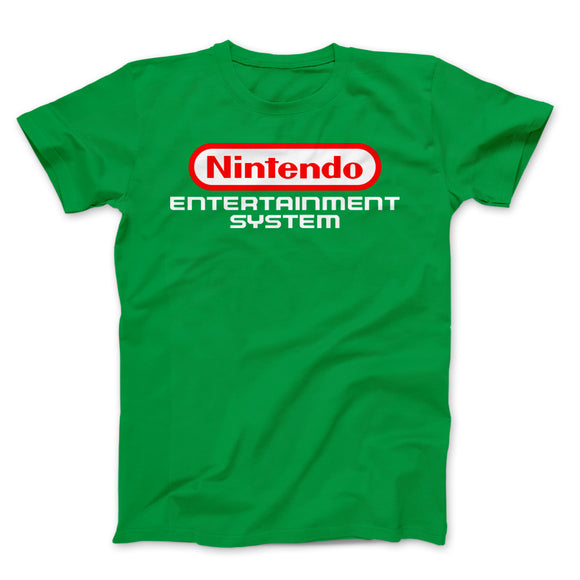 NES Logo White Text on Colors