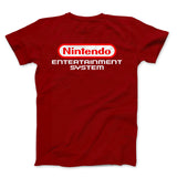 NES Logo White Text on Colors