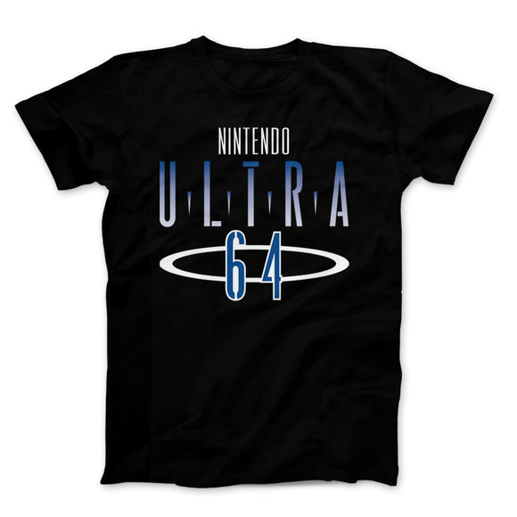 Ultra 64 Logo Text On Black