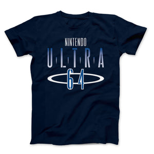 Ultra 64 Logo Text On Navy