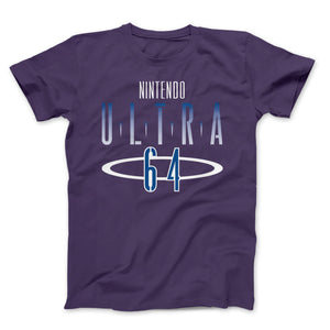 Ultra 64 Logo Text On Purple