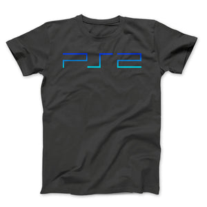 PS2 Logo on Gray