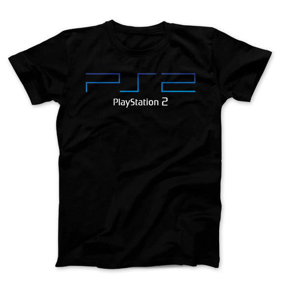 PS2 Logo and Text on Black