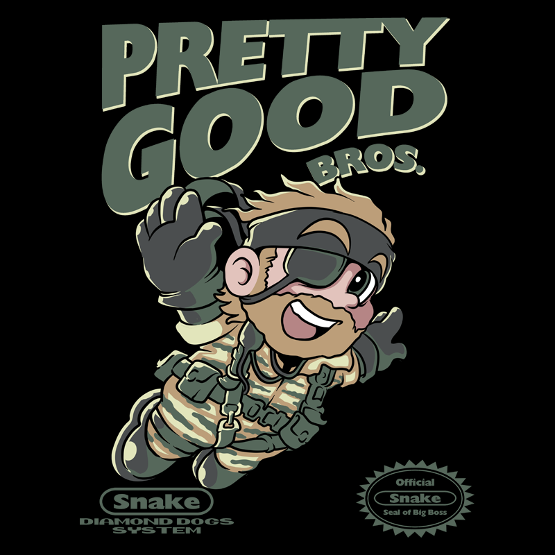 Big Metal Boss Tshirt Gear And Apparel For Video Games