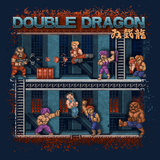 Double Dragon - Retro and Pixel Video Game T-shirts - NES, Nintendo, Nintendo Shirts, Pixel, 8-Bit, 80s, 1980s, 1987, Abobo, Jimmy Lee, Billy Lee, Double Dragon, Super Double Dragon, SNES, Beat Em Up, Movie, Film, Rare, Chin, LikeLikes, Videogame, Games, Gamer, Best, Women, Men, T-Shirt, Tee, Slim Fit, Tank Top, Long Sleeve