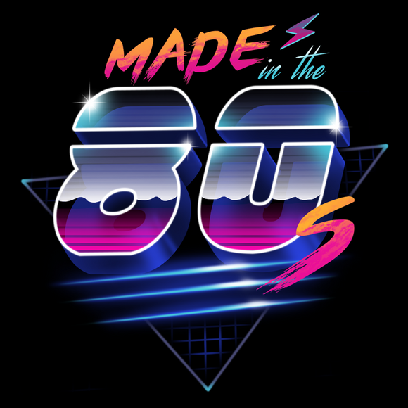 Made in the 80s - Retro and Pixel Video Game T-shirts - Retro Wave, Gamer, Geek, Nerd, Summer, 1980s, Vintage, Shirt, Tee, Men, Women, Kids